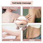 Elektrisches Kopfhautmassagegerät – Wiederaufladbar, wasserdicht, 4 Massageklauen, Stressabbau, 5 Farben