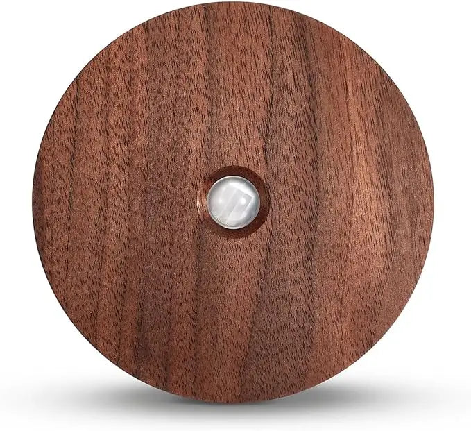 Bewegungssensor Nachtlicht aus Holz, USB wiederaufladbar, Stick-On-Stufen leuchten, magnetische Wandleuchten