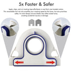 Maler-Klebebandabroller, Kantenschloss-Abdeckband-Applikator für präzises Malen, Weihnachts-DIY-Dekor auf Fenster, Türrahmen, Heimwerkzeug