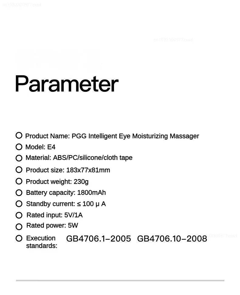 Youpin pgg Dampf augen maske elektrische Heizung heiße Kompresse intelligente Heizung Schlaf Schattierung 3d Augenschutz 2,0 Sterilisation