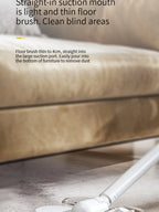 1 elektrischer Mopp-Staubsauger, einfach zu bedienen, geeignet für Zuhause, Schlafsaal, Büro und andere Verwendung