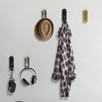 3pcs moderne Badezimmerhaken faltbares Design Nicht Schlupfflächen bescheidene Haken Starke Handtuchhaken für Badezimmer