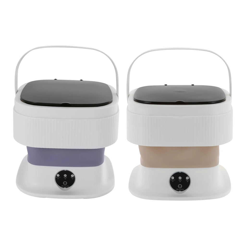 10L tragbare faltbare Waschmaschine Mini-Waschmaschine geeignet für Familien, Wohnungen, Schlafsäle und Wohnmobile