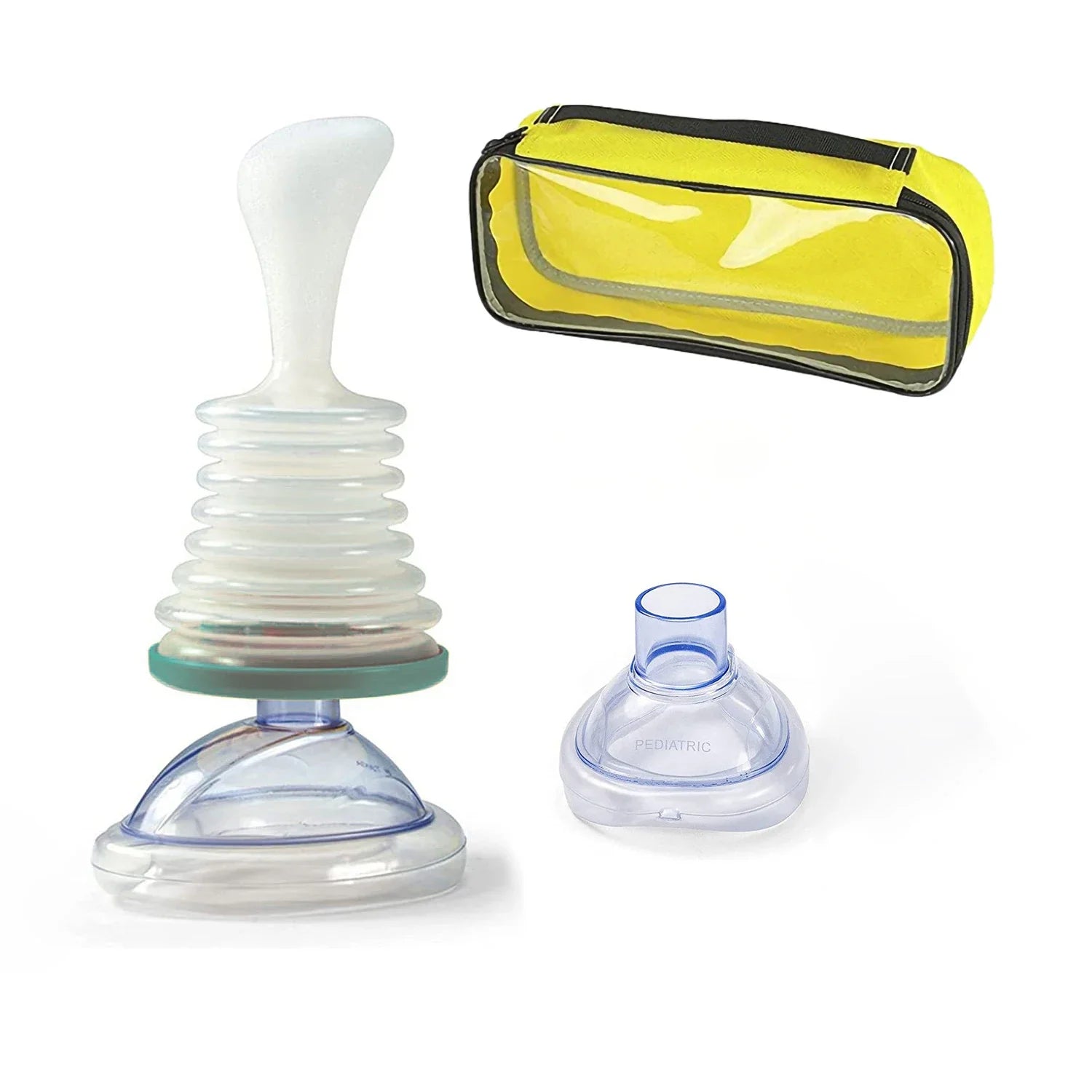 Anti-Erstickungsgerät Erste-Hilfe-Set – 2 Größen, für Erwachsene & Kinder, 3 Farben, mit/ohne Tasche