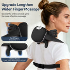Kabelloses Nacken- und Schultermassagegerät mit 3 Intensitätsstufen