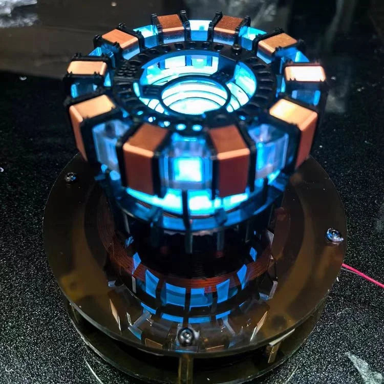 Kreatives Geschenk Black Tech Steel Floating Reactor Desktop-Dekoration Ornamente Neuheit Mk1 Actionfiguren zum Sammeln Spielzeug