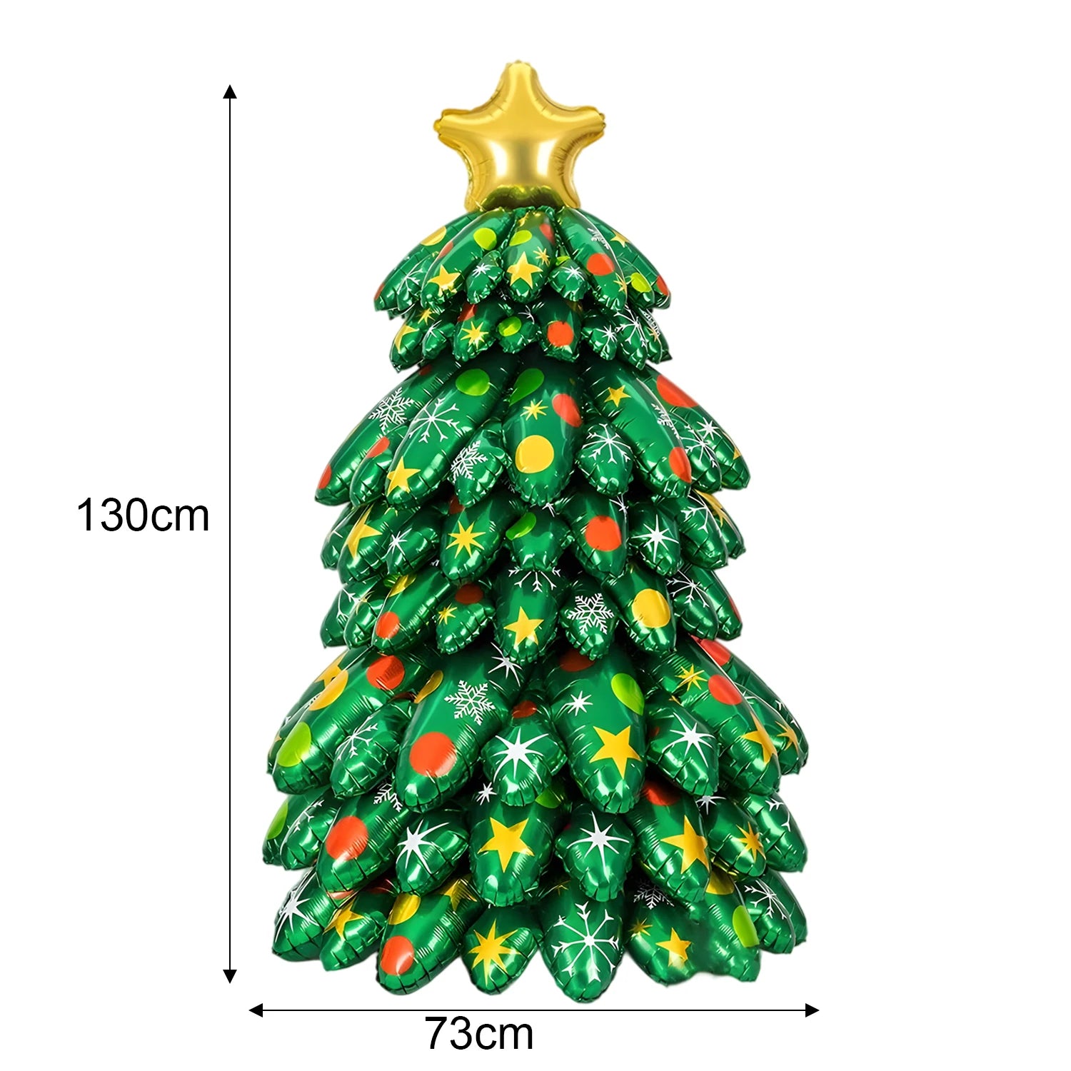 3D Große Weihnachtsbaum Luftballons Montieren Weihnachtsbaum Aluminiumfolie Ballon für Neujahr Party Home Decor Foto Requisiten Ornamente