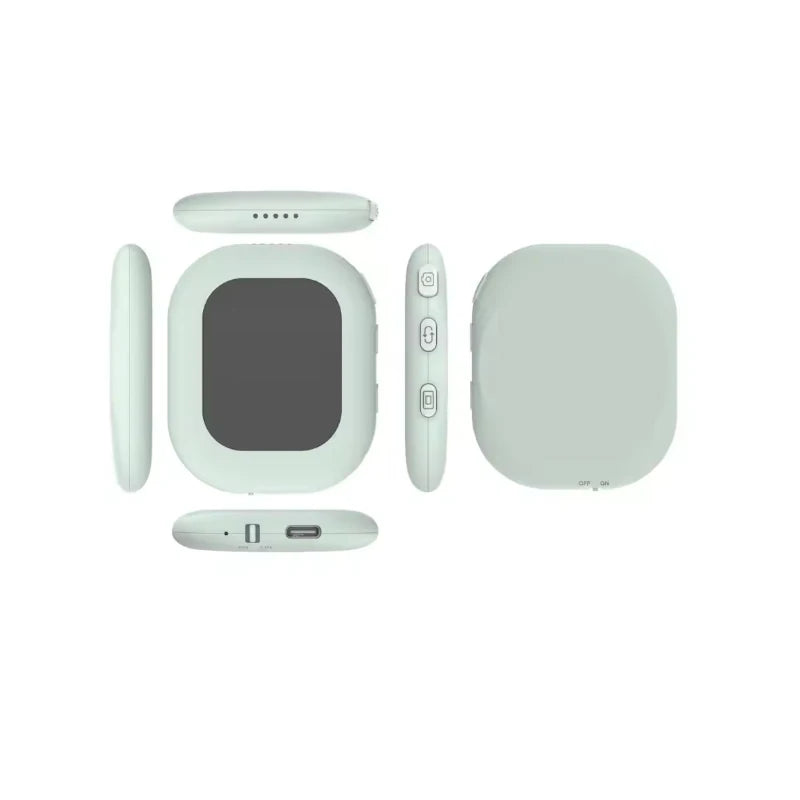 Luxuglow Mini Selfie-Monitor – Kabellos, Magnetisch, 2" HD, WiFi, Bluetooth, 4 Farben