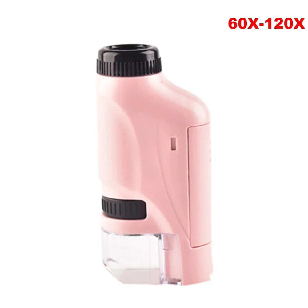 1000x Kinder mikroskop elektronische Lupe Kamera 200 Megapixel pädagogische Wissenschaft Spielzeug mit 8 LED-Licht Foto Video-Funktion