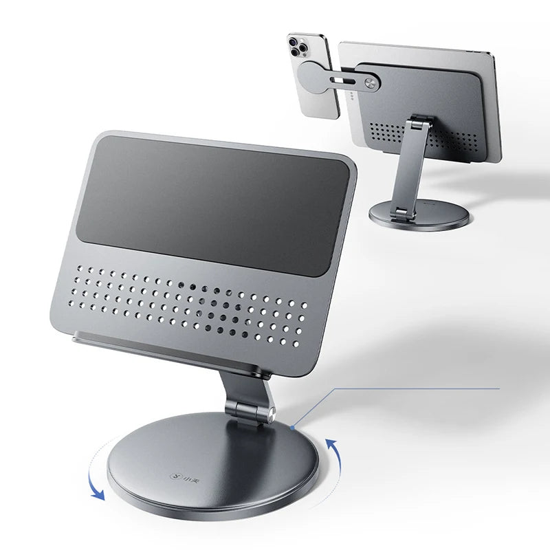 Tablet-Ständer, iPad, Desktop, magnetischer Handyständer 360° °   Drehbarer, zusammenklappbarer, spezieller Ständer für Live-Malerei im Büro