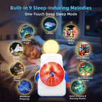 Story-Projektionsmaschine, Nachtlicht, integrierte 4 Audio-Story-Karten, Geschenk für Kleinkinder und Kinder, Mädchen, Jungen ab 3 Jahren