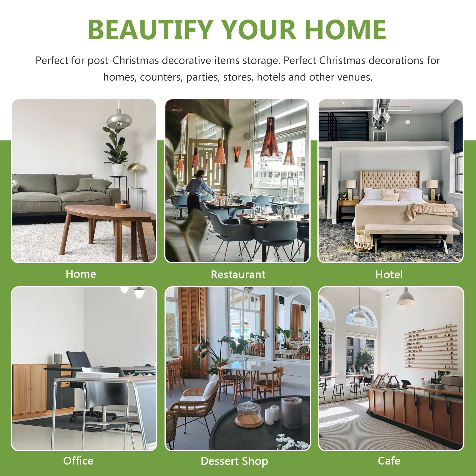 Weihnachtskugel-Box mit 75 Fächern, Weihnachtsornament, Aufbewahrungsorganisator, Oxford-Stoff, leichter Tragebehälter, Weihnachtsbox