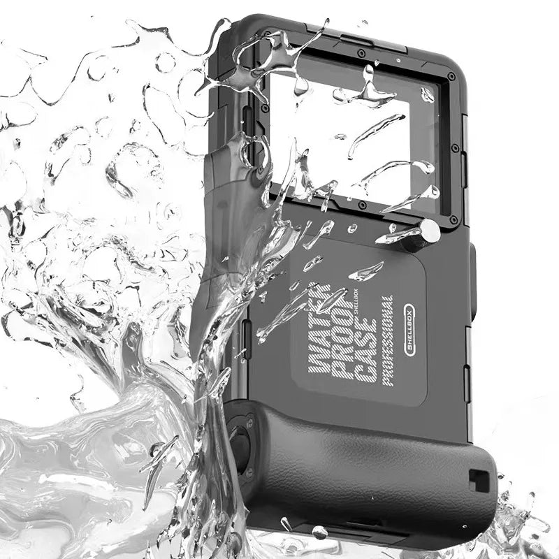 Wasserdichte Telefon hülle Holster & 15m Tauchen 50ft Schwimmen Premium Schutz gehäuse & Lanyard für iPhone Samsung 6.8 "Telefon