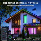 Drahtlose Bluetooth-APP-Steuerung Pixel USB-LED-Lichterkette