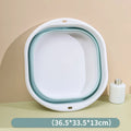 Klappwaschbecken aus Kunststoff, tragbare Waschbecken, zusammenklappbare Wäschewanne für Erwachsene, Baby-Badewanne, Badezimmer, Küchenzubehör, Waschbecken
