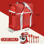 Standmixer-Abdeckung, kompatibel mit KitchenAid Standmixer 4,5–5 Quart, tragbare Reise-Aufbewahrungstasche (nur Box)