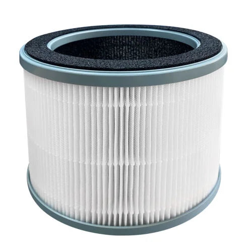 Echter HEPA-Luftreiniger, Hepa-Filter, 4 Geschwindigkeiten, Timer, Ionisator, Kaltplasma 360 °   Lufteinlass: 99,9 % Entfernungsrate für Schlafzimmer im Innenbereich