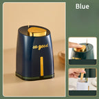 GIANXI Zahnstocherspender, umweltfreundliches Material, Presstyp, Zahnstocherhalter, Zuhause, geteiltes Design zur Aufbewahrung, Zahnstocherbox