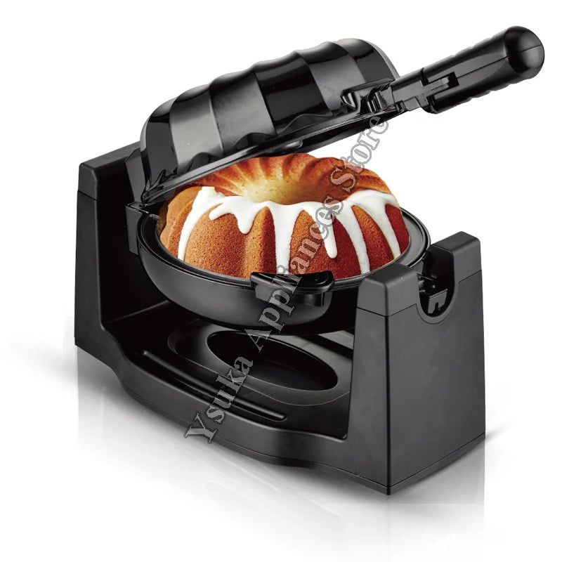 Elektrischer rotierender Lava Bundt Cake Maker Rotated Bundt Cake Maker