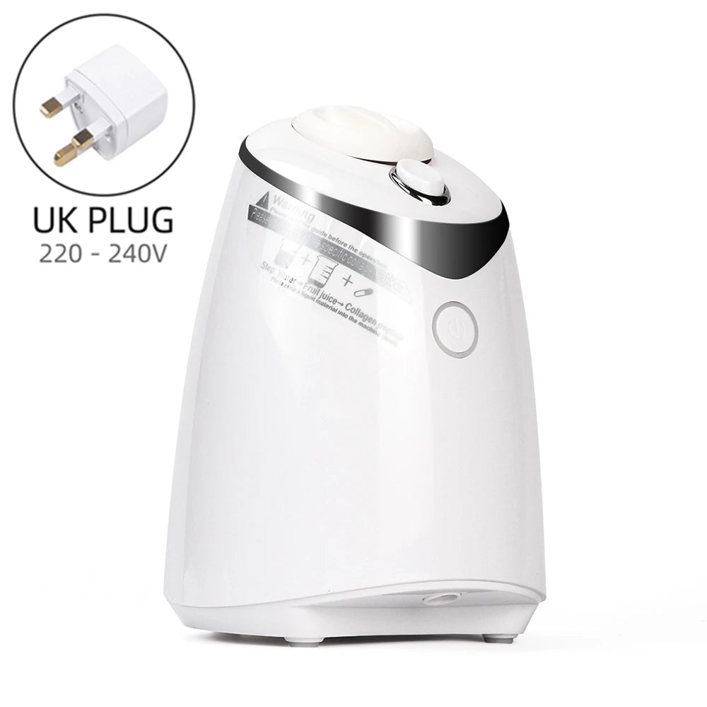 Selbstgemachte natürliche Obst Gesichtsmaske Maschine DIY Gemüse Saft Kollagen automatische Maske Maker Heimgebrauch Schönheitssalon Maske Gerät