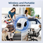 Drahtlose elektrische Heizung Knie Massage Pad Rot Licht Therapie Airbag Wrap Knie Massagegerät Heiße Kompresse Hohe Vibration Massage