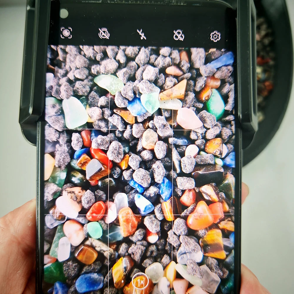APEXEL 10-20x Zoom-Makroobjektiv-Set, Makrofotografie mit Smartphone und Universalclip für iPhone, Samsung, Xiaomi und die meisten anderen Smartphones
