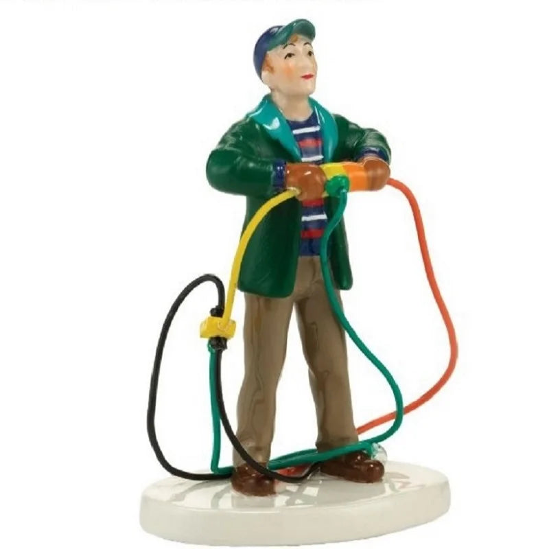 Weihnachten Leuchtende Harz Haus Santa Claus Auto Haus Ländlichen Urlaub Garage Dekoration Desktop Dekoration Statue Weihnachten Geschenk