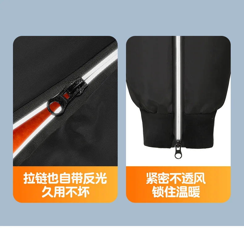 72CM Winter Motorrad Knie Wärmer Fleece Verdicken Pad Warme Wasserdichte Knie Ärmeln