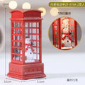 2026 Weihnachtsgeschenk Weihnachten Kristallkugel Ornamente LED-Leuchten Zug Weihnachtsmann Frohe Weihnachten Dekoration für Home Party Weihnachten