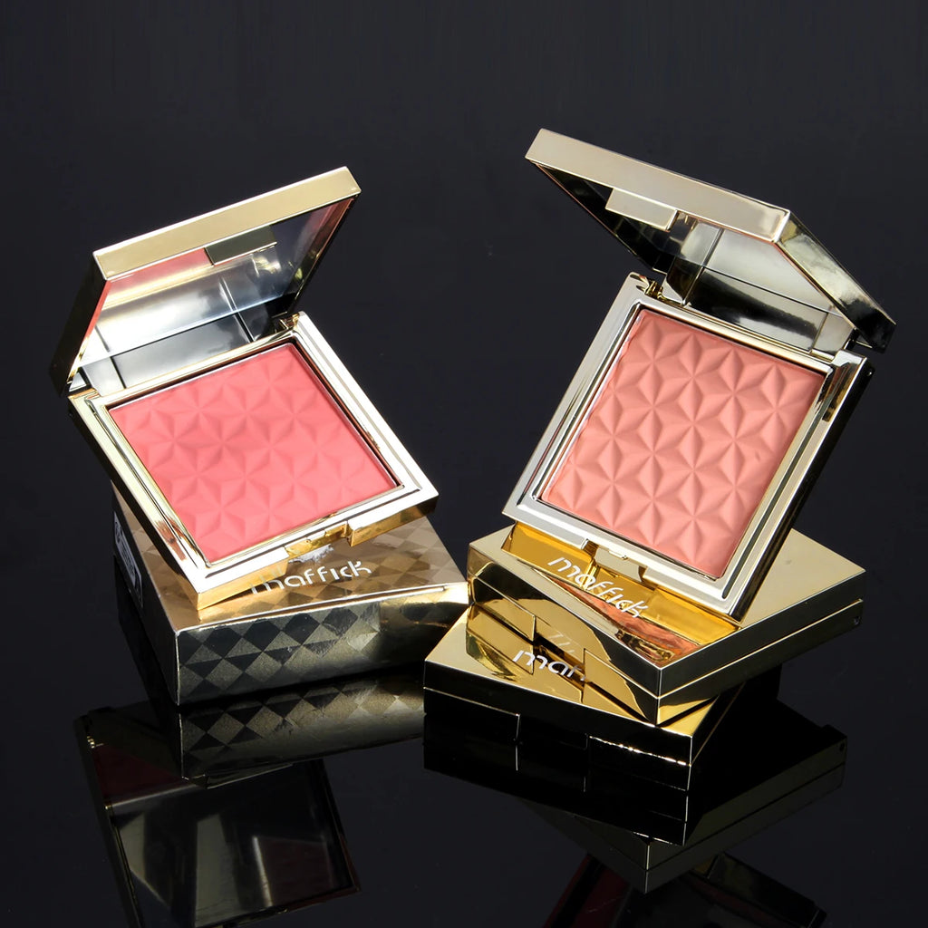 Gold Box Relief Rouge Nude Make-up Orange dauerhaft rosa Rouge Make-up Teller Make-up-Puder