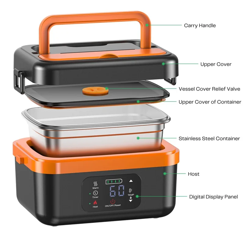 A76G – Kabellose elektrische Lunchbox