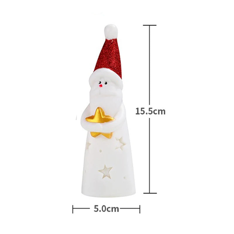 LED Weihnachten Nachtlicht Nette Santa Claus Schneemann Kinder Schlafzimmer Nacht Ornamente Für Urlaub Weihnachten Decora Nacht Lampe