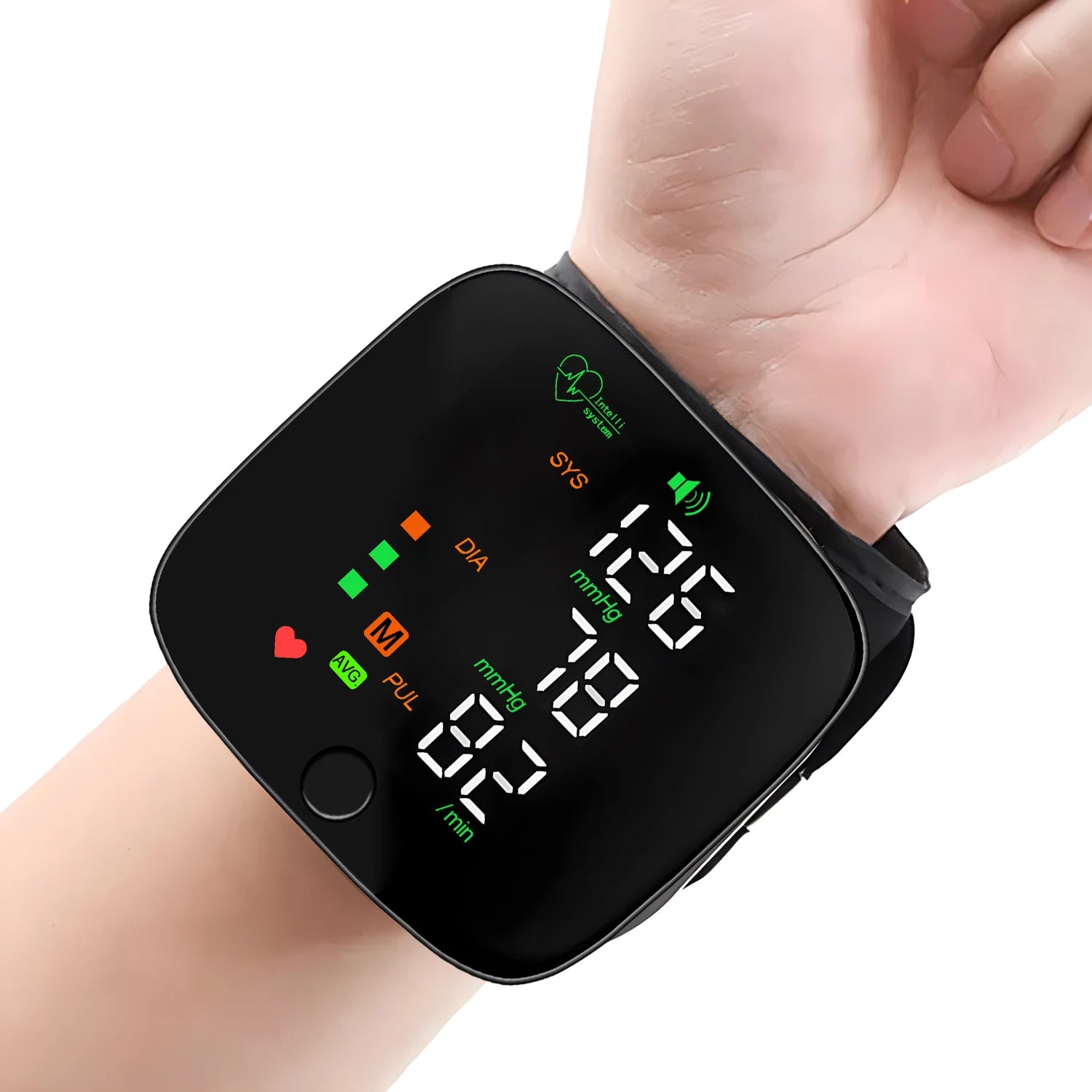 Neue LED Handgelenk Blutdruck Monitor