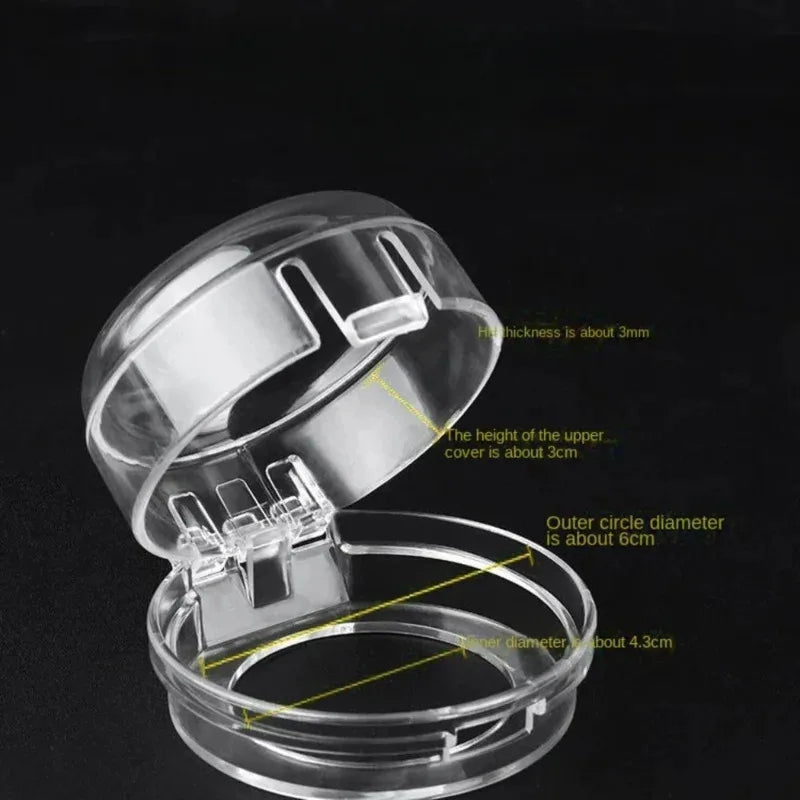 Haushalt Gasherd Schalter Schutzhülle Set Staubdicht Knopf Abdeckung Küche Sicherheit Lock Sicherheit Herd Zubehör