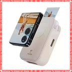 TELESIN LIENE Mini-Fotodrucker Zink, tintenfrei, 300 dpi, kabellos, Bluetooth, tragbarer Foto-Waschautomat mit APP für selbstgemachte Bilder und Geschenke