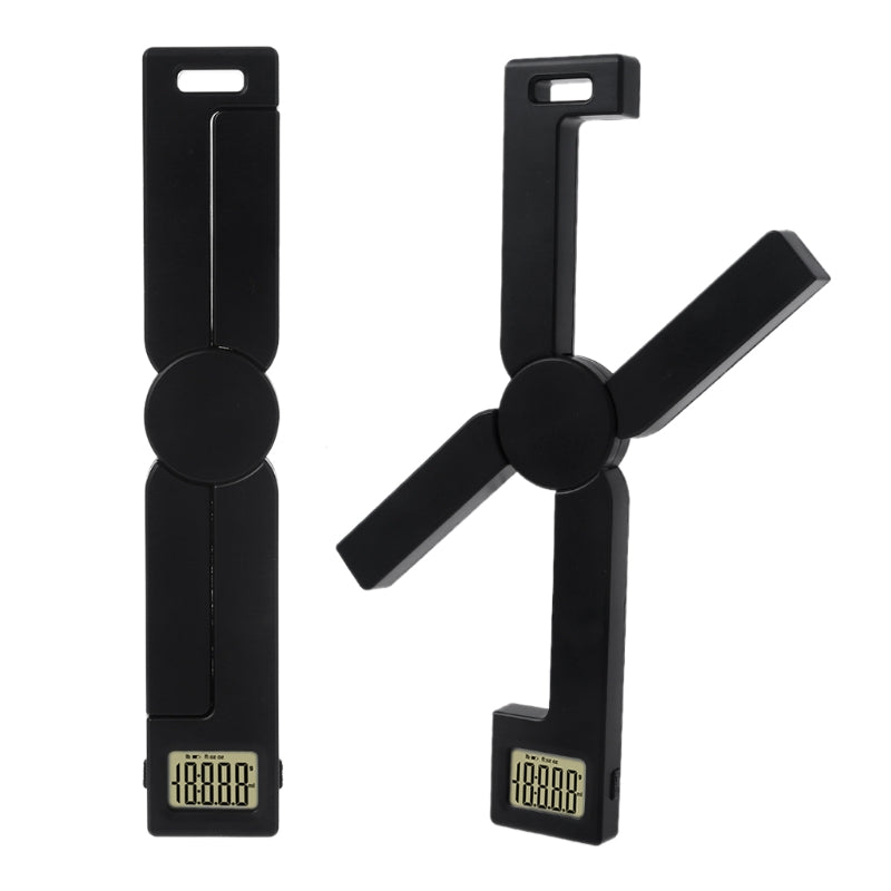 Kompakte, zusammenklappbare digitale Küchenwaage, präzise, faltbare, tragbare Lebensmittelwaage