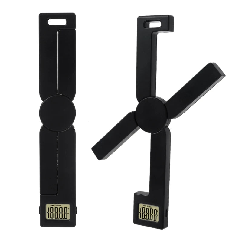 Kompakte, zusammenklappbare digitale Küchenwaage, präzise, faltbare, tragbare Lebensmittelwaage