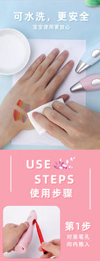 Elektrische Airbrush Aquarell Stift Set Multi-funktion Farbe Inkjet Stift Elektrische Spray Kunst Stift 12 Farben Hand bemalt