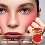 Mehrzweck-Lippen- und Wangencreme aus Samt – natürliche Nude-Rouge-Tönung, aufbaubare, feuchtigkeitsspendende Formel für einen makellosen Look ohne Make-up