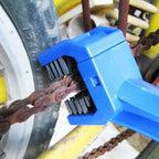 Motorrad Bike Kette Reiniger Werkzeug Splash Proof Tragbare Tragen-beständig Dark Blau Fett Lagerung Werkzeug für Motorräder