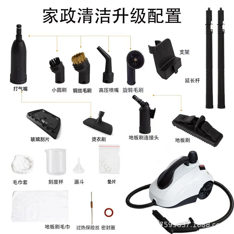 Dampfreiniger Haushalt Hochtemperaturreiniger Sofa Teppich Küchengeräte Reinigung Sterilisation Auto Schönheit 8619