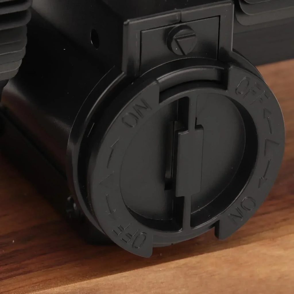 Batteriebetriebene mechanische Schmelzuhr, klappbare Schreibtischuhr, digitale Retro-Uhr mit automatischem rotierendem Rohr, zur Dekoration