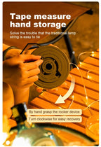 Outdoor-Camping LED Umgebungs licht Typ C wiederauf ladbare tragbare Beleuchtung Taschenlampe mit 6 Modi dekorative Lichterkette