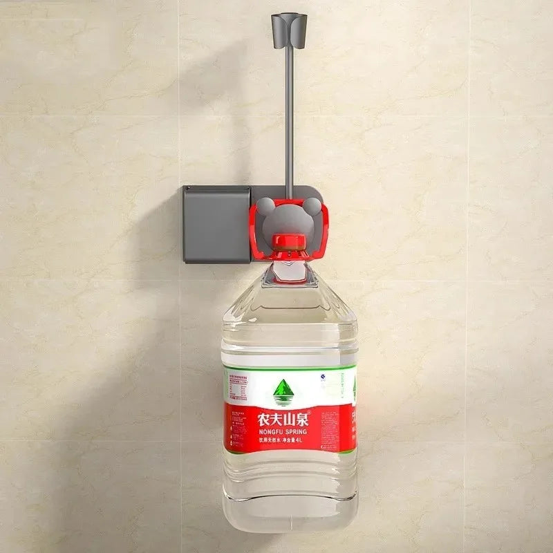 Haartrockner-Halter, kein Halt erforderlich, verstellbare Wandaufhängung, frei von Händen, kein Stanzen von Löchern erforderlich, universelles Luftkanal-Aufbewahrungsregal