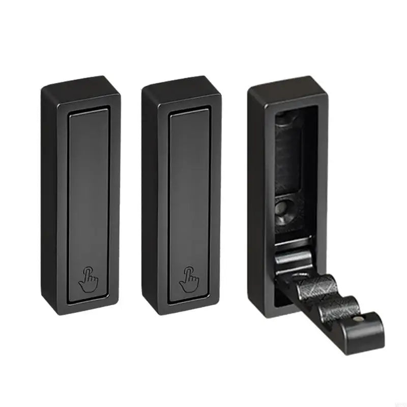 3pcs moderne Badezimmerhaken faltbares Design Nicht Schlupfflächen bescheidene Haken Starke Handtuchhaken für Badezimmer