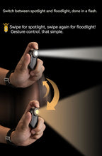 LOOPSK09-LOOPDOT LOOP Multifunktionale Mini-EDC-Taschenlampe, tragbare Handbeleuchtung, Taschenlampe für Outdoor-Sport, Camping, Höhlenforschung