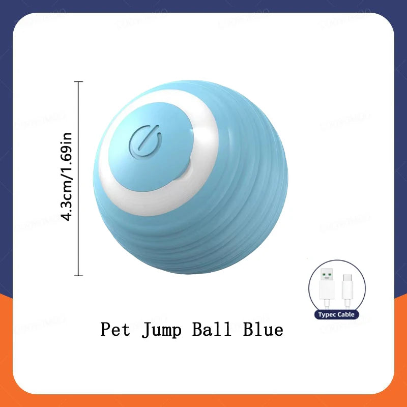 Intelligenter Hundespielzeugball, elektronisch, interaktiv, Haustierspielzeug, beweglicher Ball, USB, automatisch bewegend, springend, für Welpen, Weihnachtsgeschenk, Katzenprodukt