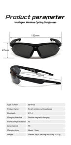 Intelligente Bluetooth-Brille zum Musikhören, Telefonanrufe, Radfahren, Sport, Kopfhörer, UV-Schutz, Intelligenz, Sonnenbrille für Männer und Frauen