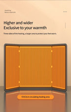 Tragbare Raumheizungen, faltbare Fußwärmer für Büros und Häuser, Tischbeine und Füße, mit Thermostat und Timer
