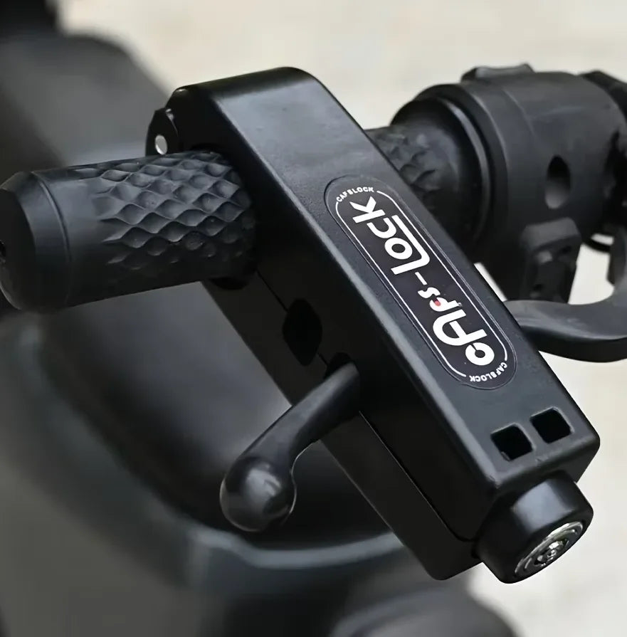 Lenker-Diebstahlschloss für Motorrad, E-Bike & Roller – Kompakt, inkl. 2 Schlüssel | Pinmoap